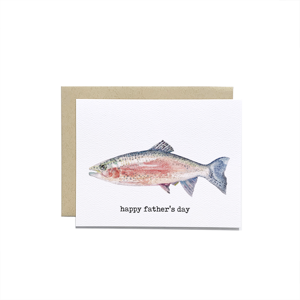Fly Fishing Card - Coastal Card Co.